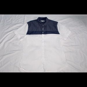 Navy Blue and White G By Guess XXL